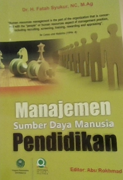 Manajemen Sumber Daya Manusia Pendidikan
