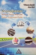 Manajemen Sumber Daya Manusia Dalam Organisasi Publik